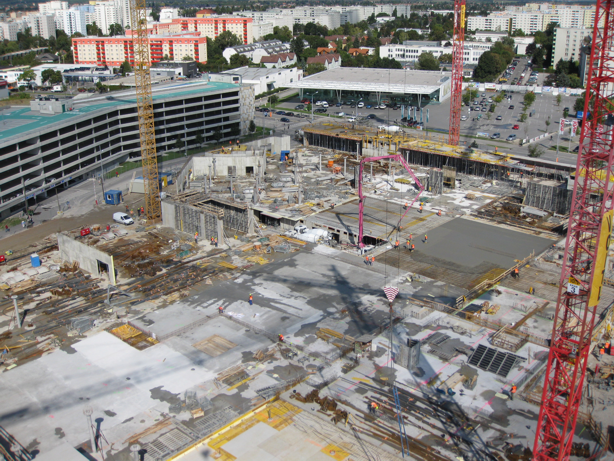 Wohnhausanlage und Einkaufszentrum Citygate Wien