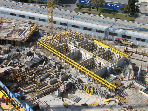 Wohnhausanlage und Einkaufszentrum Citygate Wien