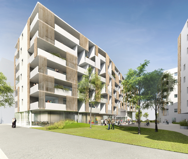 Nordbahnhofgelände Wien Baufeld 2B