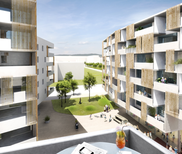 Nordbahnhofgelände Wien Baufeld 2B