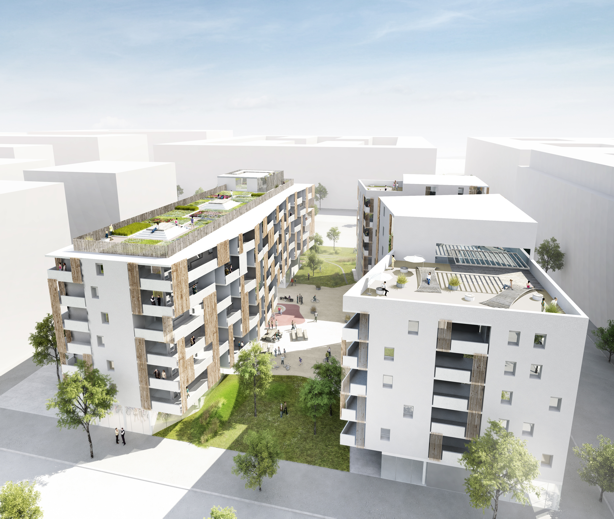 Nordbahnhofgelände Wien Baufeld 2B